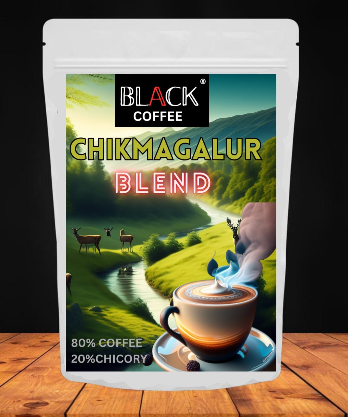 CHIKMAGALUR BLEND Premium Filter Coffee, Black Coffee Roasters