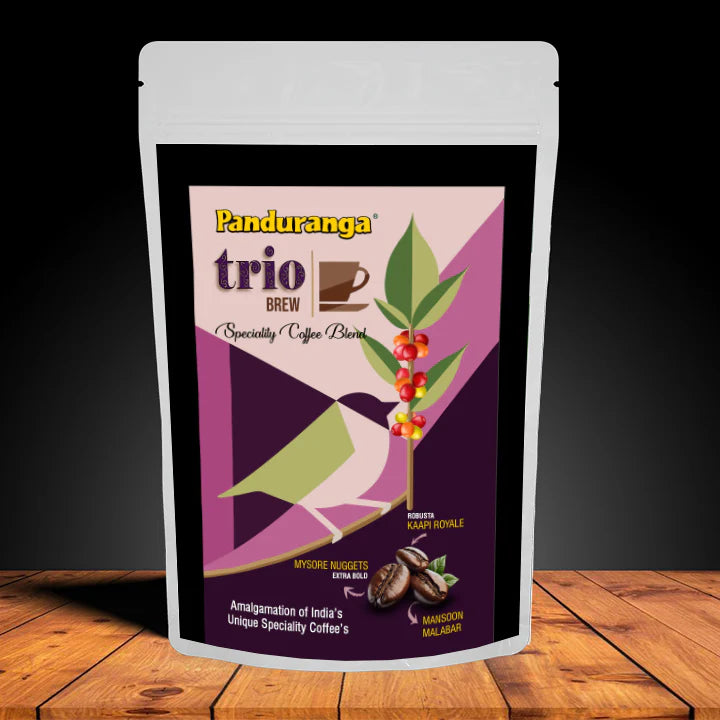 TRIO Speciality Blend Filter Coffee - Panduranga Coffee