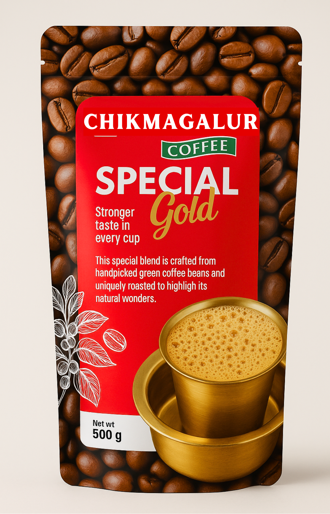 SPECIAL GOLD, Chikmagalur Coffee (80% Coffee 20% Chicory)