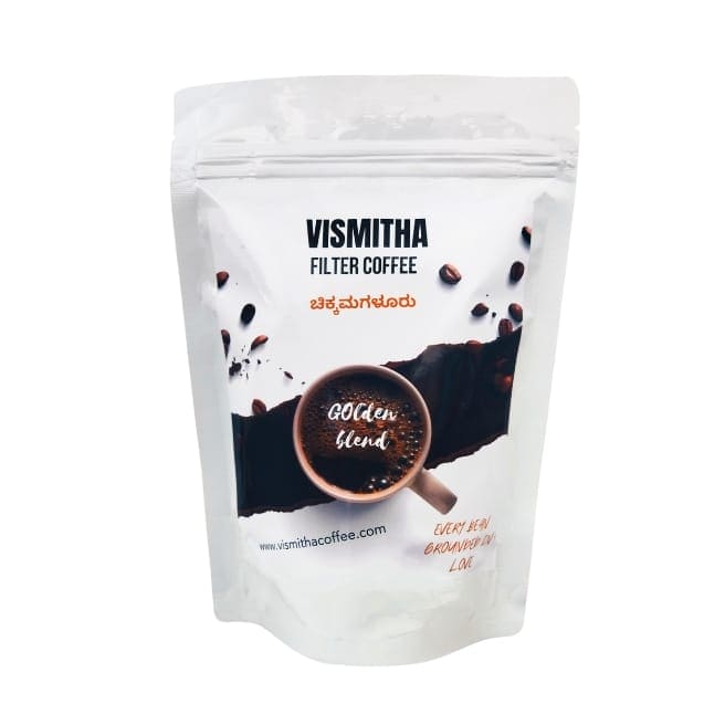 Golden Blend - Vismitha Coffee - 1kg (250g*4)