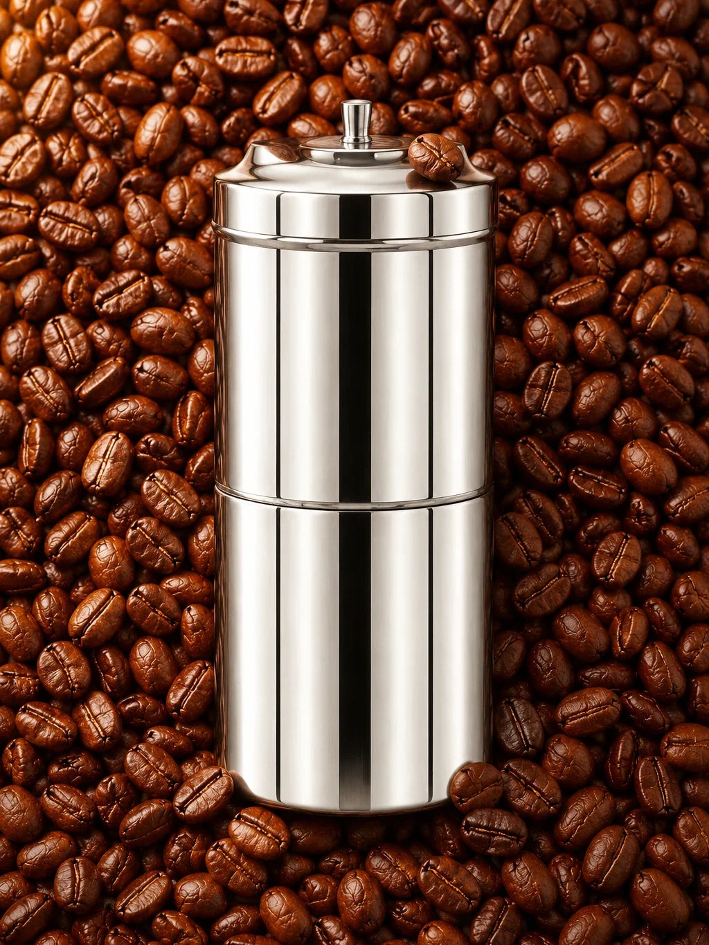 Stainless Steel South Indian Filter, 1952 Coffee, photo 2 of 3