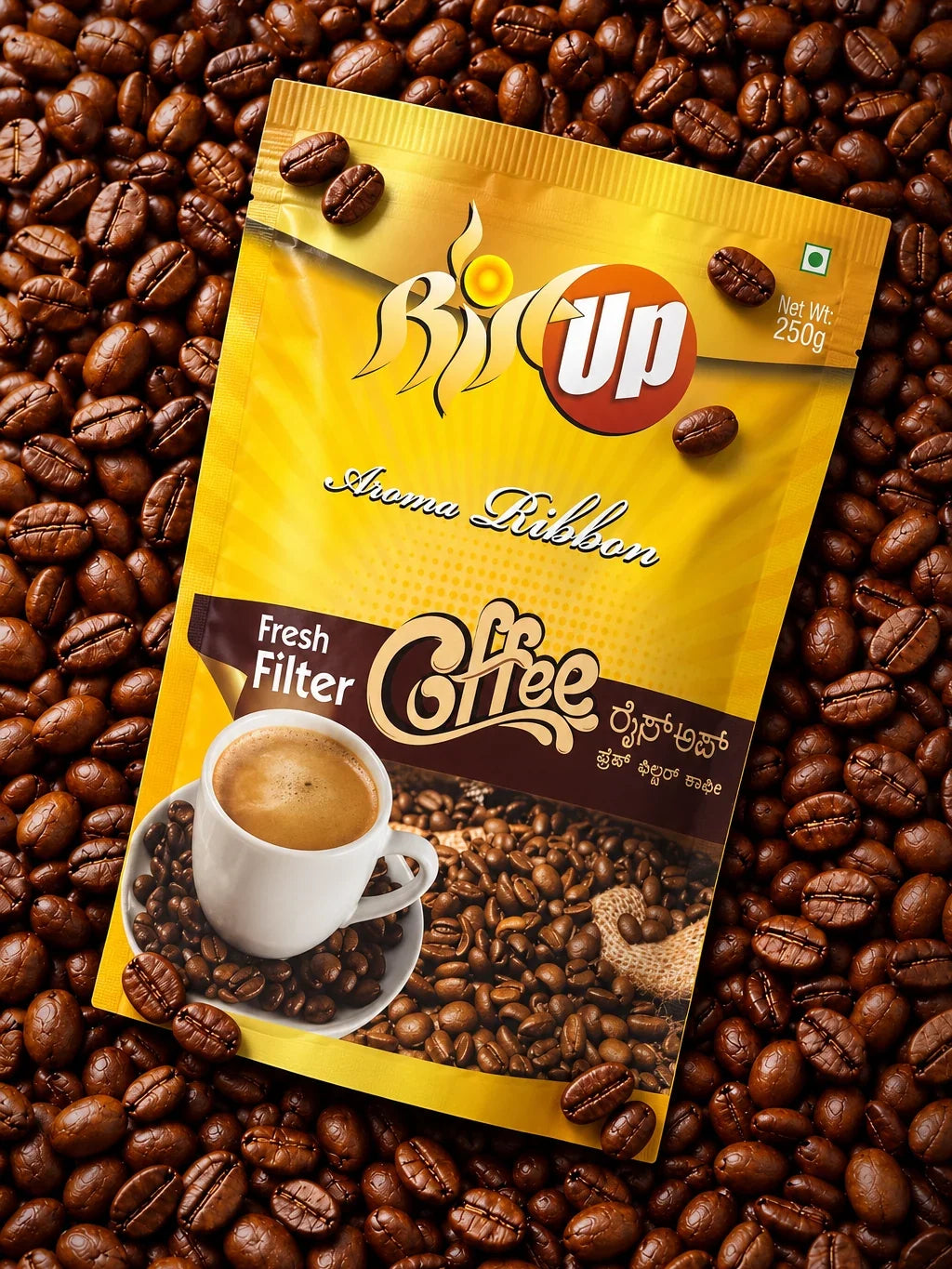 Aroma Ribbon Filter Coffee , Riseup Coffee Chikmagalur, photo 2 of 4