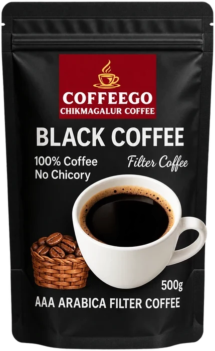 CoffeeGo Black Coffee pouch
