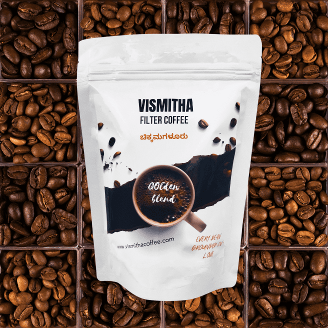 Golden Blend - Vismitha Coffee - 1kg (250g*4)