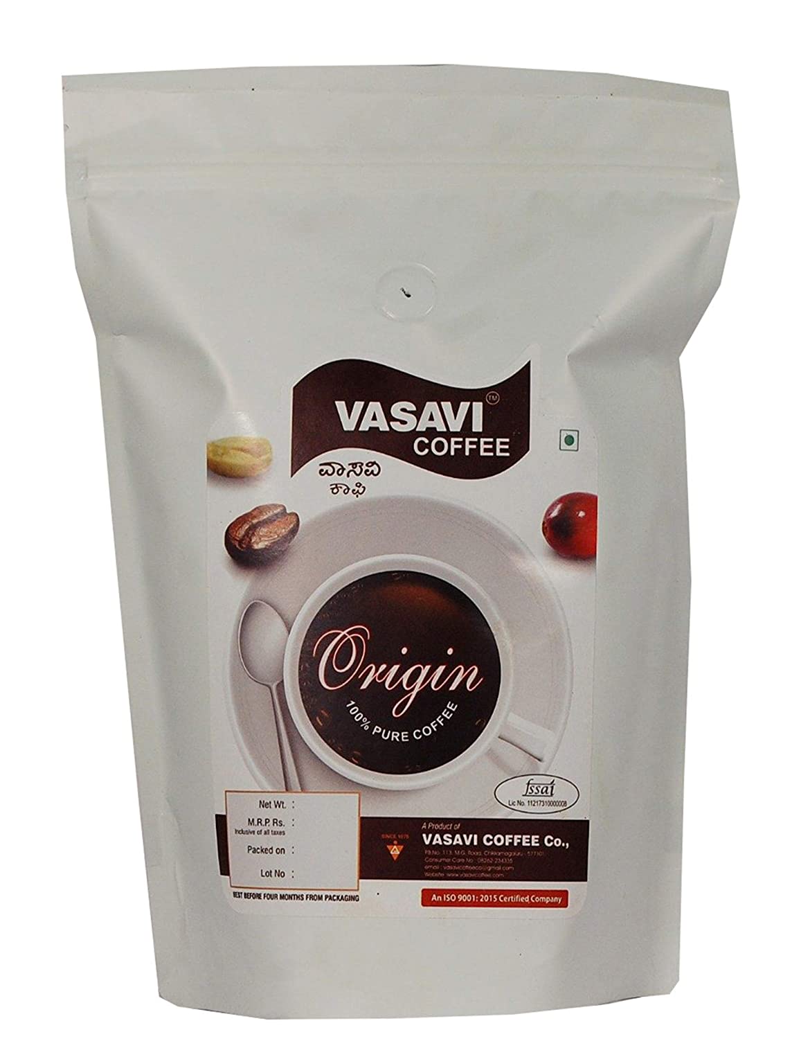 Origin, Pure Coffee - VASAVI COFFEE Chikmagalur