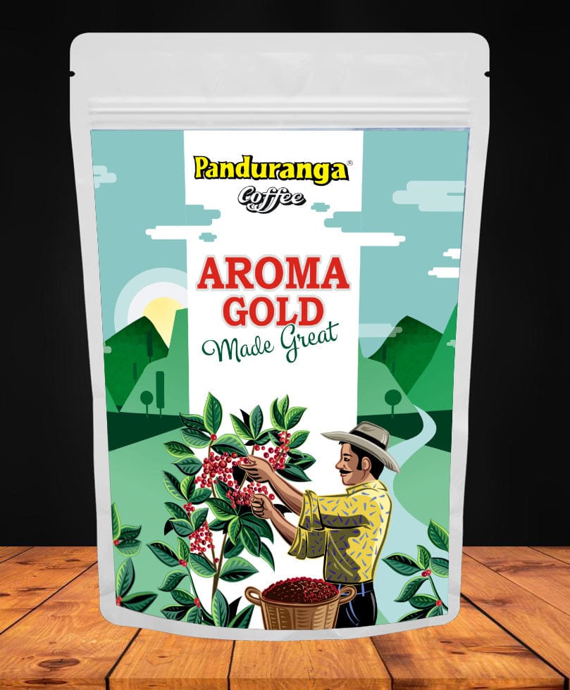 AROMA GOLD, Panduranga Coffee -(500g×2)
