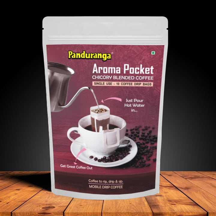 Aroma Pocket with Chicory (10g× 10Bags) Panduranga Coffee