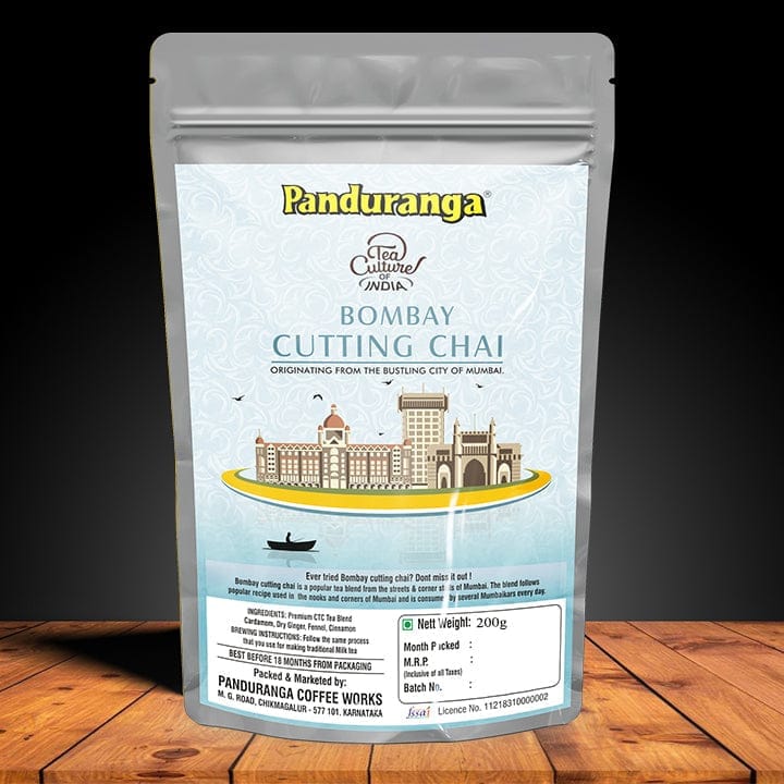 Bombay Cutting Chai (200g) - Panduranga Coffee Chikmagalur