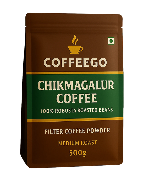 Robusta, Medium Roast, Beans or powder