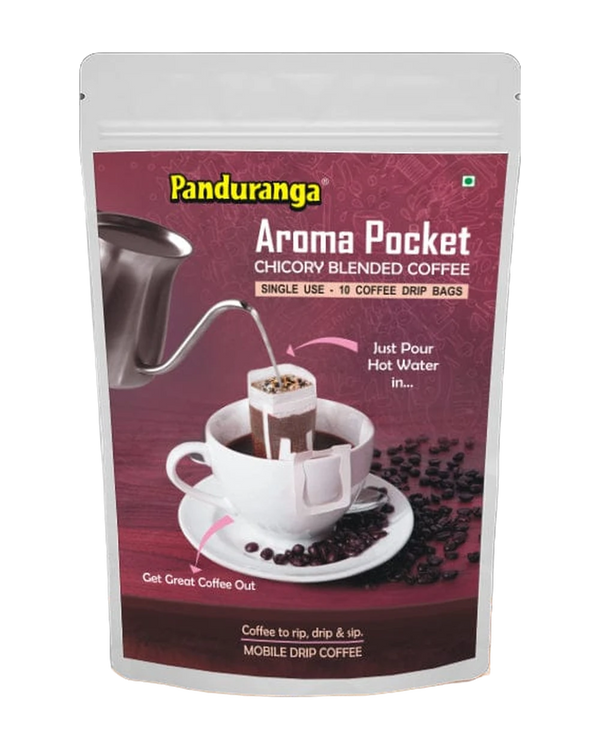 Aroma Pocket with Chicory (10g× 10Bags) Panduranga Coffee