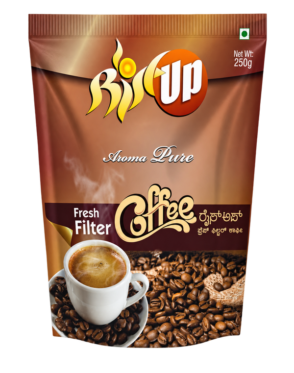 Aroma Pure Filter Coffee, Rise up Coffee Chikmagalur