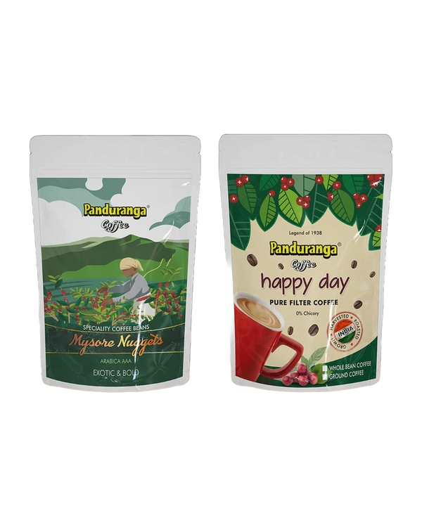 Combo Mysuru Nuggets And Happy Day, Panduranga Coffee