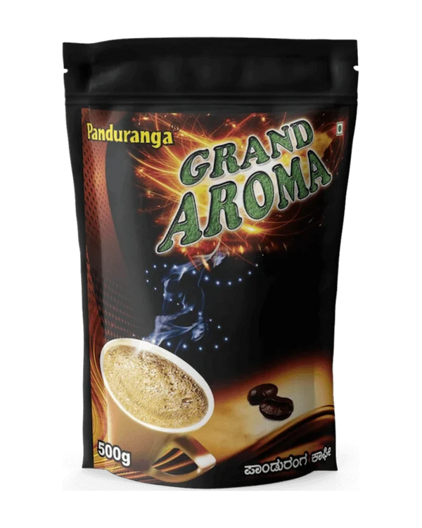 Grand Aroma, 85% coffee · 15% chicory