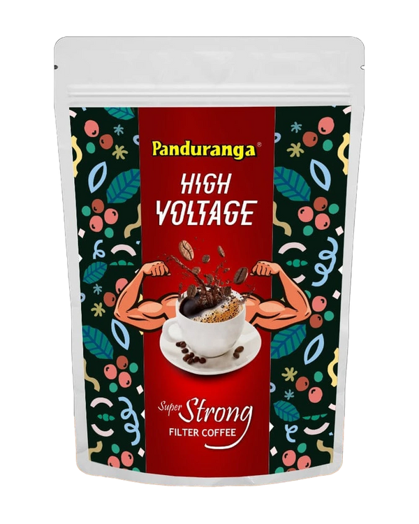 High Voltage Strong Filter Coffee, Panduranga Coffee