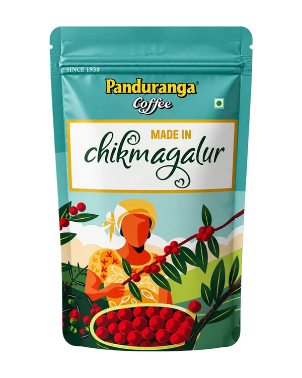 Made in Chikmagalur, 80% coffee · 20% chicory
