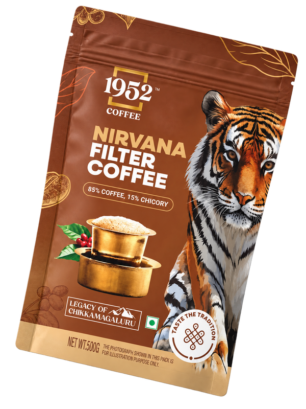 Nirvana Filter Coffee, (85/15 Speciality Filter Coffee)