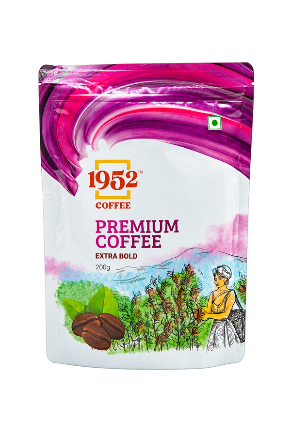 Premium Coffee Filter Coffee - 400g (100% Pure Coffee)