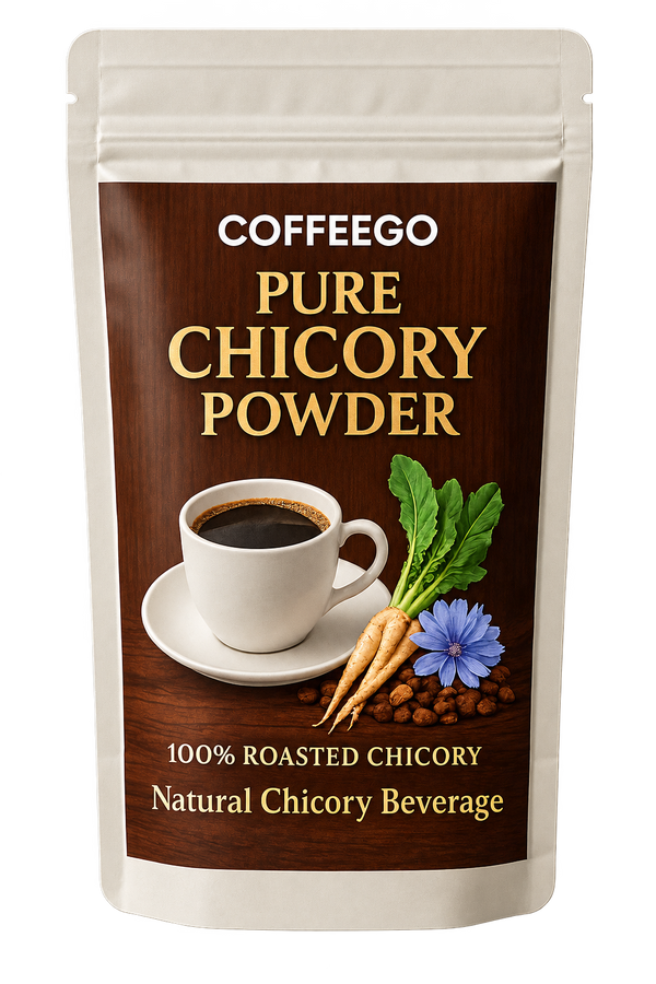 Pure Chicory Powder – 100% Roasted Chicory (No Coffee)
