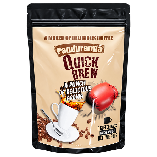 Quick Brew Filter Coffee 8 DIP Sachets (Makes 4 Coffees in each)
