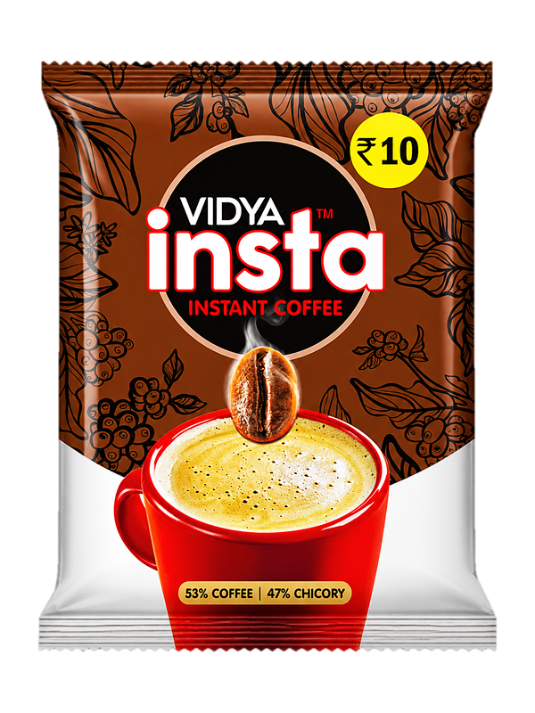 Vidya Insta 53/47, Vidya Instant Coffee (10g × 30 Pouches)